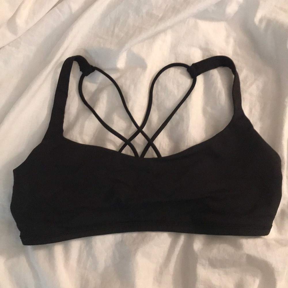 Black Lululemon Sports Bra